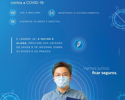 Campanha - O vírus muda. Os cuidados, não!