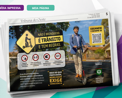 Prefeitura de Marechal Cândido Rondon - Não é brinquedo. É trânsito e tem regras.